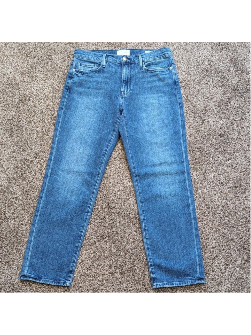 Frame Denim Le Nouveau Straight Rodeo Blue Size 28x27